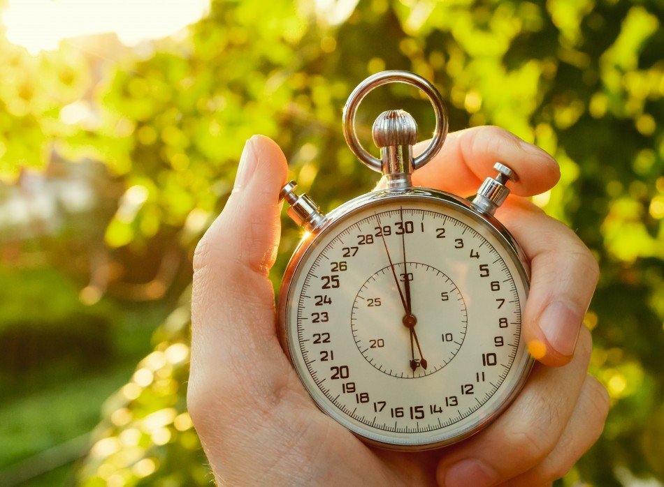 Classic-looking stop watch